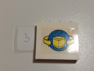 LEGO 4215pb036 panel do 4555, 6542