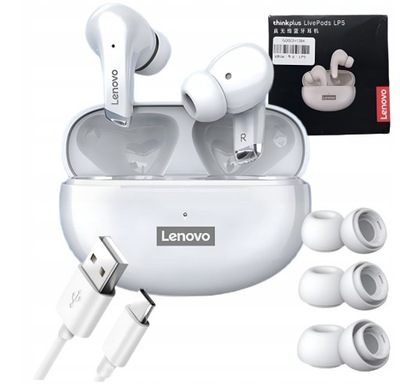 Słuchawki bezprzewodowe dokanałowe Lenovo ThinkPlus LivePods LP5