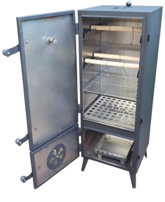 WĘDZARNIA STALOWA METALOWA OGRODOWA WĘDZARKA