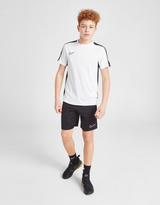 T-shirt biały z czarnymi wstawkami Nike 158-170 cm