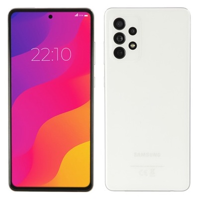 Smartfon Samsung Galaxy A72 6GB 128 GB Biały