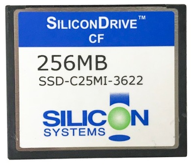 Karta pamięci SILICON SYSTEMS CompactFlash 256MB