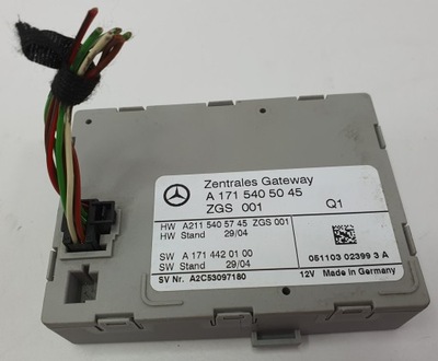 Модуль блок керування шлюз mercedes r171 a1715405045 фото №1