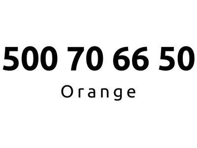 500-70-66-50 | Starter Orange (706 650) #E