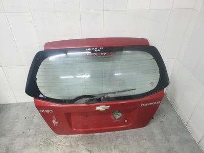 Кришка багажника задня багажника chevrolet aveo t200 3d фото №1