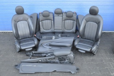 Mini clubman f54 jcw john cooper works сидіння заднє сидіння обшивки шкіра фото №1