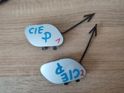 Заглушка бампера фаркоп перед corsa e z176 13399230 фото №1