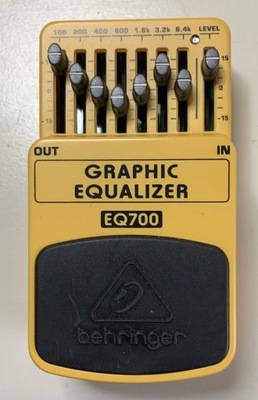 BEHRINGER EQ700 GRAPHIC EQUALIZER EFEKT GITAROWY