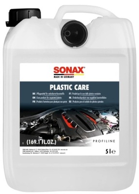 SONAX - PROFILINE - PLASTIC CARE - ŚRODEK DO PIELĘGNACJI PLASTIKÓW - 5L