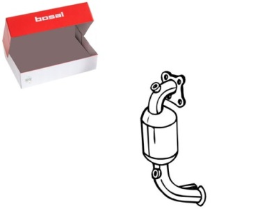 Катализатор euro 5 ds ds 3 citroen c1 ii c3 ii c3 iii c4 cactus фото №1