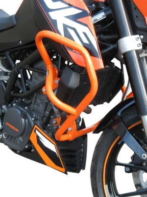 ЗАХИСТ / ДУГИ HEED KTM 125 DUKE (11-16) - POMARAŃCZOWE