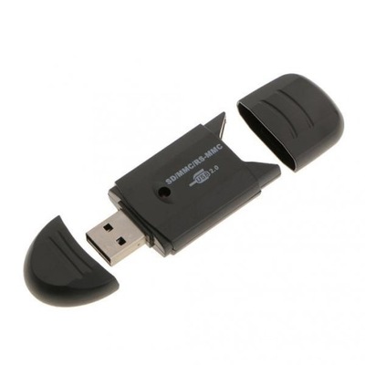 2-pak USB 2.0 Flash Reader Writer