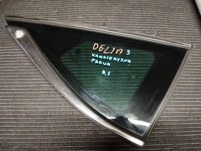 Скло кузовна lancia delta 3 iii as3 права задня 10 r фото №1