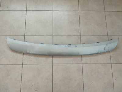 Volvo xc40 накладка бампера спойлер передній 31407946 фото №1