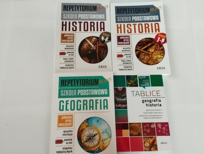 Zestaw Geografia - Historia REPETYTORIA SZKOŁA POD