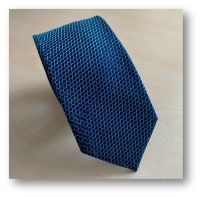 KEMPO - Ekskluzywny krawat biznesowy 100% jedwab