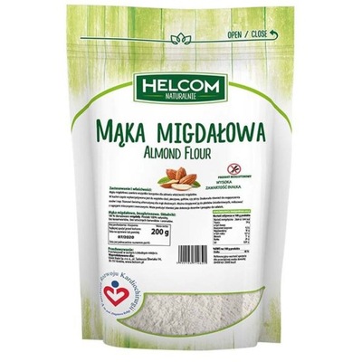 Mąka migdałowa Helcom 200 g