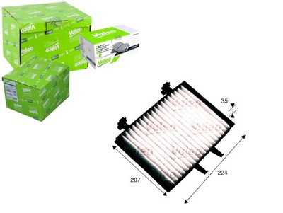 Valeo 715547 фільтр, вентиляція простір пасажирський фото №1