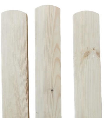 Sztachety ogrodzeniowe drewniane 110 cm balaski