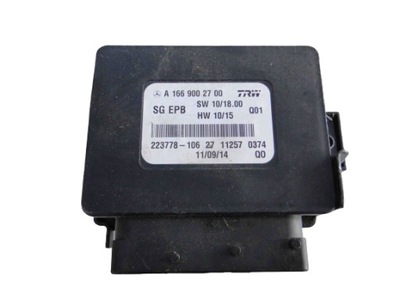 Mercedes gl x166 модуль тормоза стояночного 166 фото №1