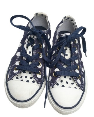 Tenisówki Trampki Converse 19,5 cm Groszki 28,5