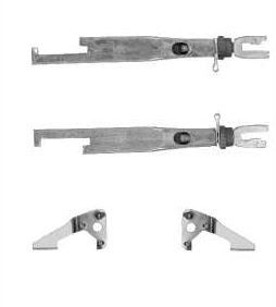 Quick brake 102 53 005 набір регулятор, гальмо барабанний фото №1