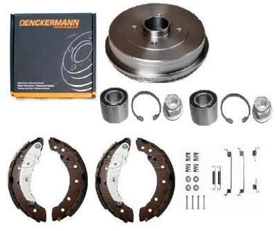 Тормозные барабаны тормозные колодки подшипник renault clio ii thalia abs фото №1