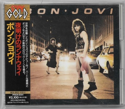 BON JOVI - Bon Jovi - CD OBI JAPAN