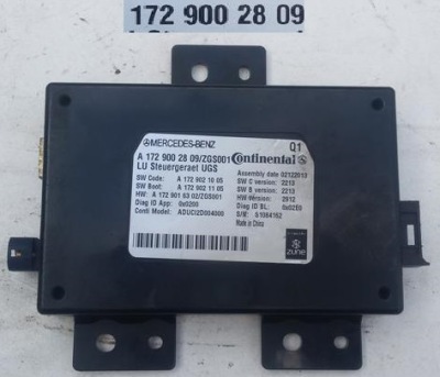 Модуль блок керування круїз-контроль mercedes 1729002809 фото №1