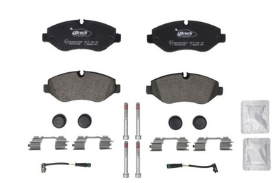 PADS BRAKE FRONT BRECK 29192 00 653 00 - milautoparts-fr.ukrlive.com