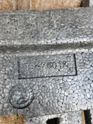 Citroen c3 aircross 2017-абсорбер піна бампера передній 13870018 фото №1