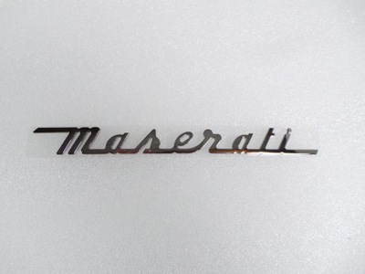 EMBLEMA INSCRIPCIÓN MASERATI GHIBLI PARTE TRASERA 670162569  