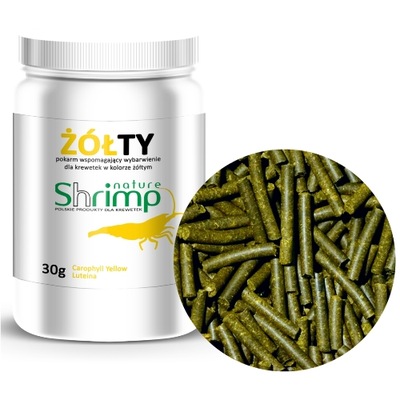 Shrimp Nature ŻÓŁTY 30g - pokarm dla krewetek