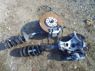 Audi a3 8y 2.0 tdi амортизатор поворотный кулак стойка фото №1