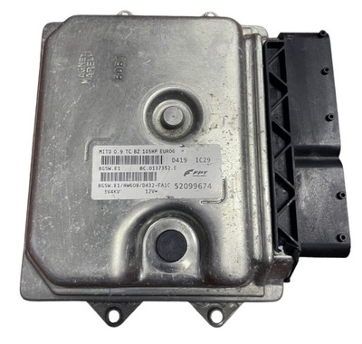 Блок управления alfa romeo mito 0.9 52099674 8gsw.e1 фото №1