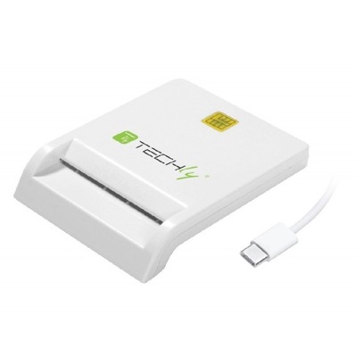 Czytnik Kart Chipowych Smart Card USB-C Techly
