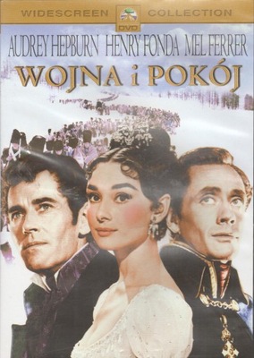 WOJNA I POKÓJ - AUDREY HEPBURN, HENRY FONDA - DVD