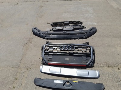 Бампер решётка радиатора абсорбер q2 81a фото №1