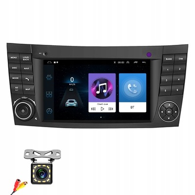 RADIO ANDROID MERCEDES GASOLINA E CLASS W211 BT 2/16GB  