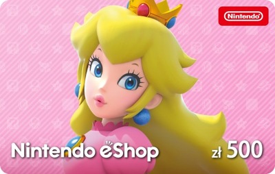 Doładowanie Nintendo eShop Card 500 zł | Kod