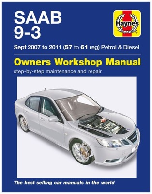 SAAB 9-3 (2007-2011) instrukcja napraw Haynes 24h