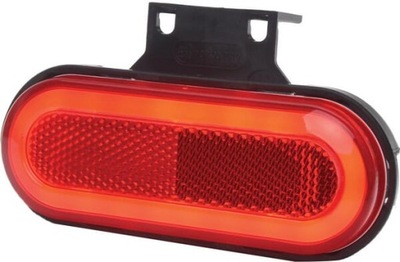 ФАРА ГАБАРИТНА LED (СВІТЛОДІОД), PROSTOKĄTNA, 12-24V, 124X49X20 MM, KRAMP LA30154R