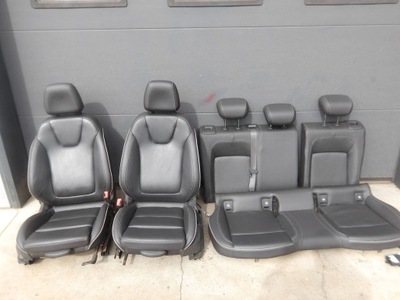 Opel astra k сиденья салон кожаный комплект кожа фото №1