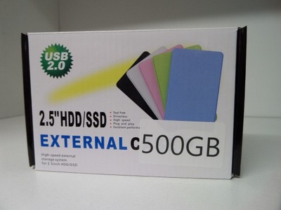 Dysk Zewnętrzny 500gb