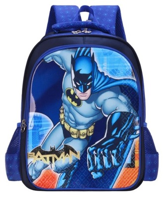 Plecak do szkoły BATMAN solidny A4 mocny szkolny DOBRA JAKOŚĆ dla chłopca
