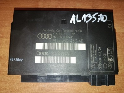 8e0959433ar модуль комфорту audi a4 b6 фото №1