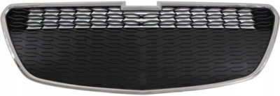 Решітка радіатора бампера нижня chevrolet spark 13- фото №1