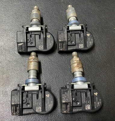 4 PIEZAS SENSOR DE PRESIÓN NEUMÁTICOS TPMS NISSAN NOTE X-TRAIL JUKE QASHQAI  