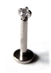 labret brody wargi tragus swarovski cyrkonia 2mm