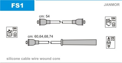 Дроти кабелі ford escort fs1 фото №1